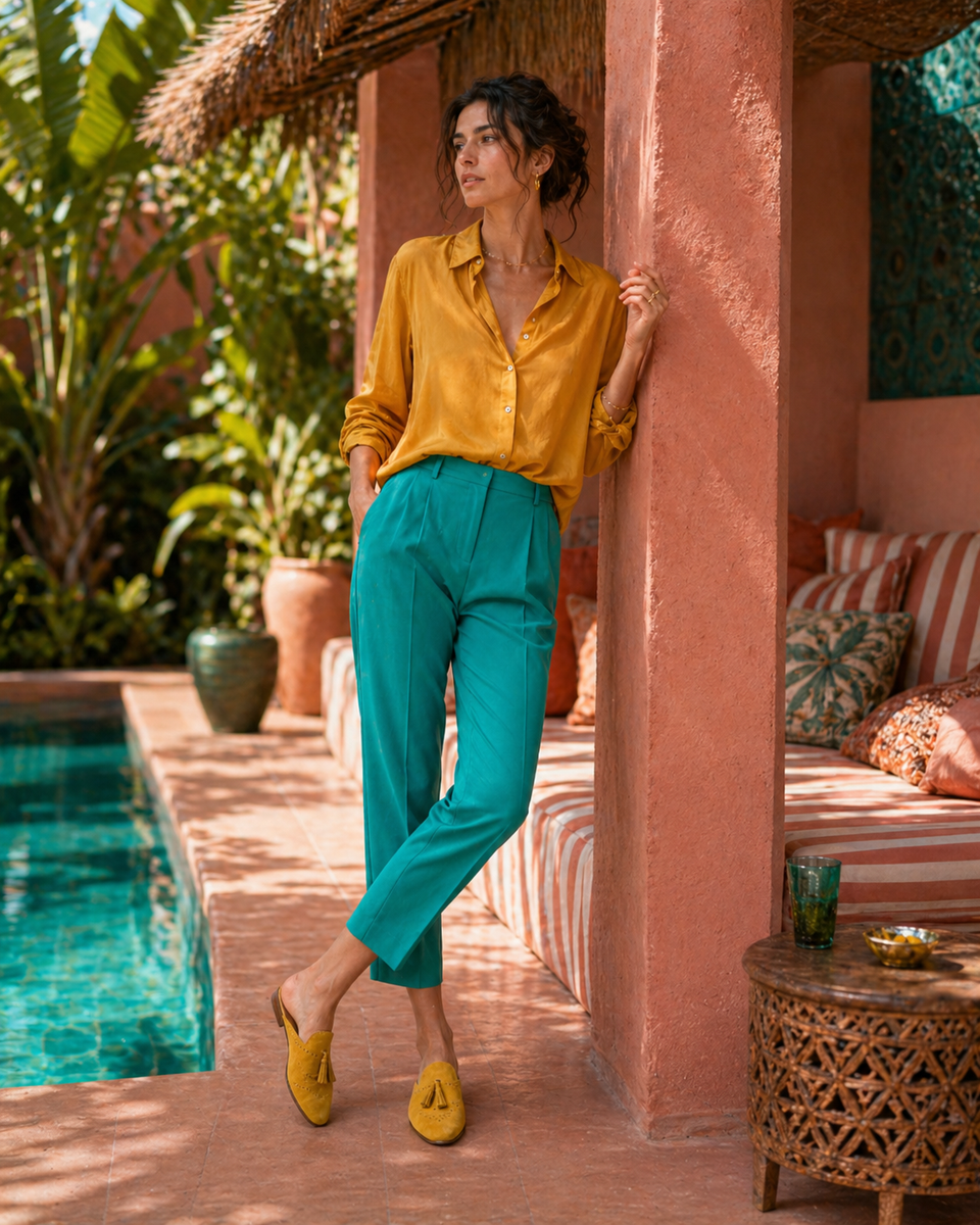Paris Leather Mule — Tassel Edition