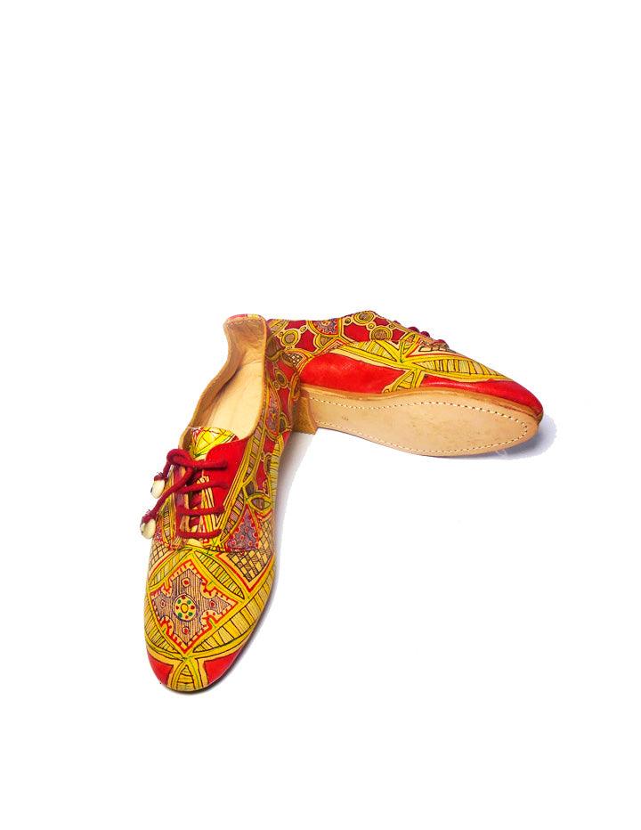 Handmade Genuine Leather Derby Shoe for Women - Slow Chic Fashion