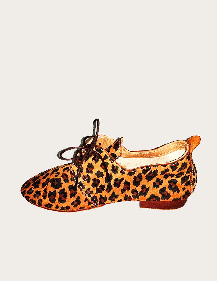 Panthera Suede Leather Derby Shoe