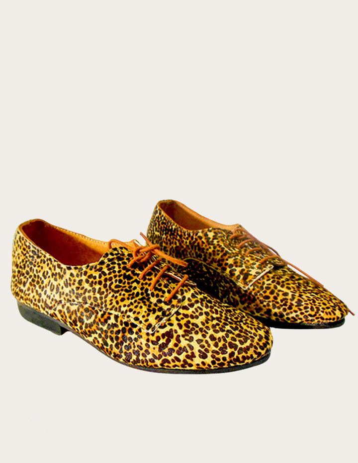 Panther Pony Hair Handmade Derby